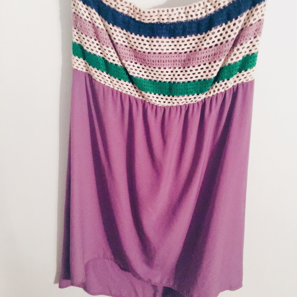 GLAM Strapless Dress